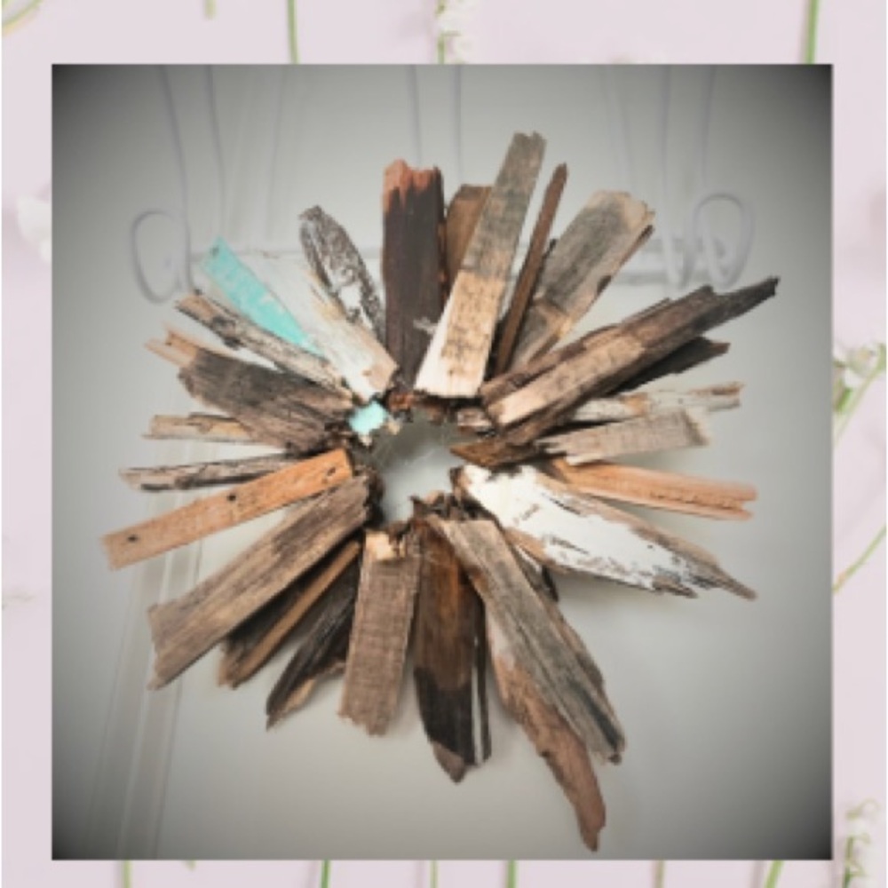 Driftwood mini wreath handcrafted